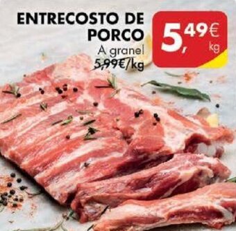 Pingo Doce Entrecosto de Porco 1kg promoção