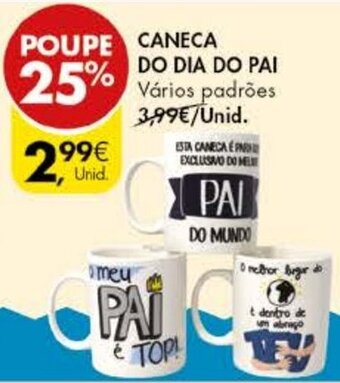 Pingo Doce Caneca do Dia do Pai promoção