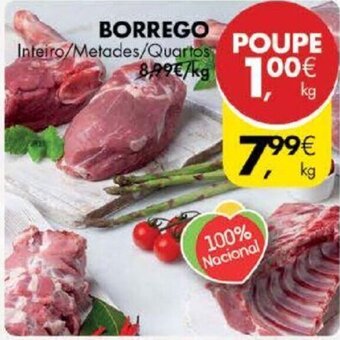 Pingo Doce Borrego 1kg promoção