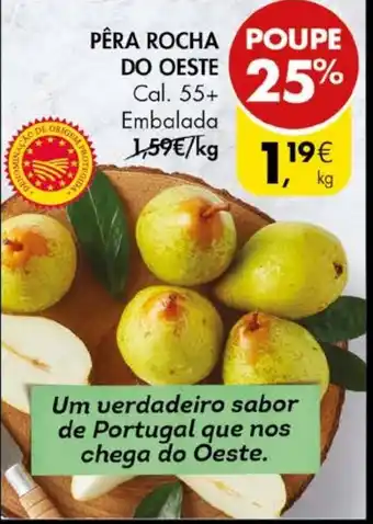 Pingo Doce Pêra Rocha do Oeste Cal. 55+ promoção