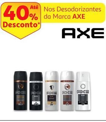 Auchan Desodorizante homem spray axe promoção