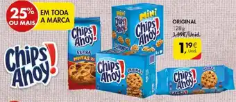 Pingo Doce Chips Ahoy Original 128g promoção