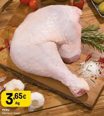 Intermarché Peru perna c/ osso 1kg promoção