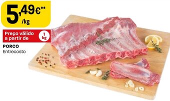 Intermarché Porco Entrecosto 1kg promoção