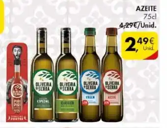 Pingo Doce Azeite 75cl promoção