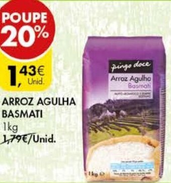 Arroz Agulha Basmati 1kg