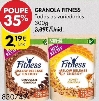 Pingo Doce Granola Fitness 300g promoção