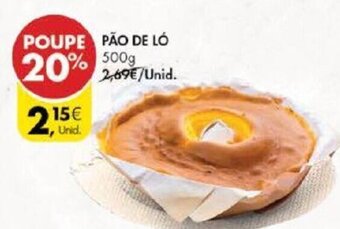 Pingo Doce Pao de Lo 500g promoção