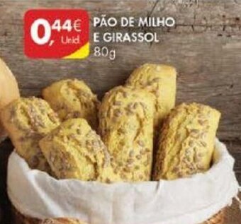 Pingo Doce Pao de Milho e Girassol 80g promoção