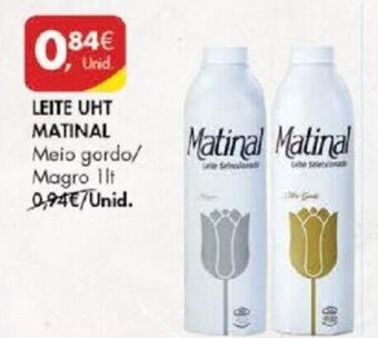 Pingo Doce Leite UHT Matinal 1L promoção