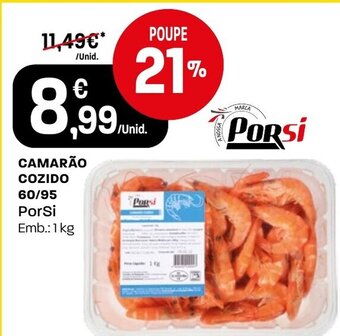 Intermarché Camarao Cozido 60/95 promoção