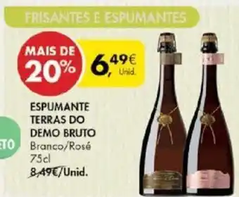 Pingo Doce Espumane Terras do Demo Bruto 75cl promoção