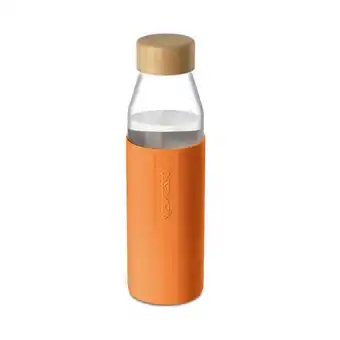 Garrafa vidro laranja