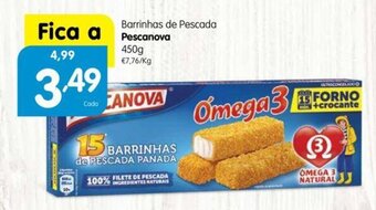 Minipreço Barrinhas de Pescada Pescanova 450g promoção