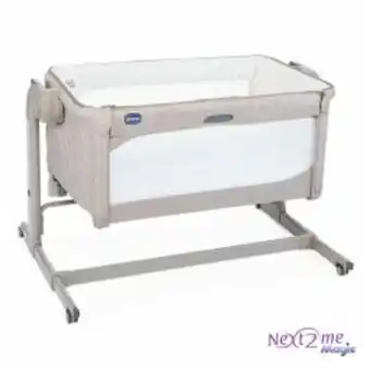 Berço chicco next 2 me magic beige