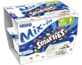 Iogurte longa vida smarties 2*128g