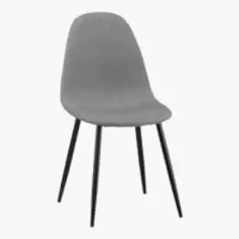 JYSK Cadeira jantar tinglev cinzento/preto promoção