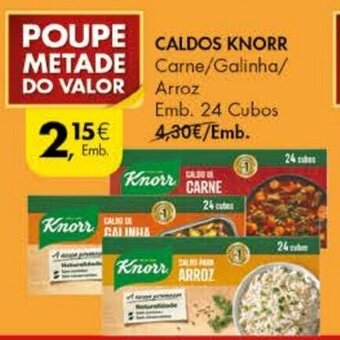 Pingo Doce Caldos Knorr 24 Cubos promoção