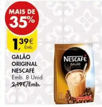 Pingo Doce Galão Original Nescafé 8 Unid promoção