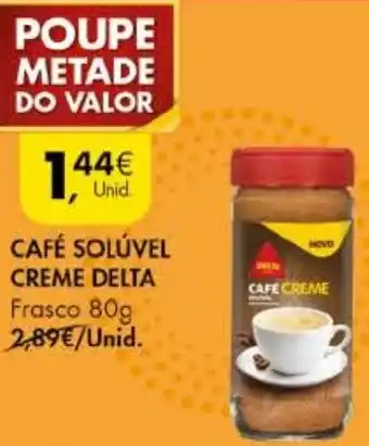 Café Solúvel Creme Delta 80g