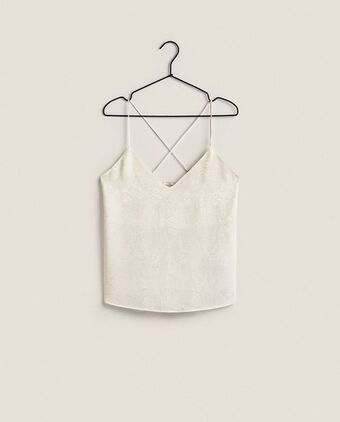 ZARA HOME Top cetim jacquard promoção
