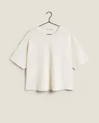 ZARA HOME T-shirt algodão manga curta promoção