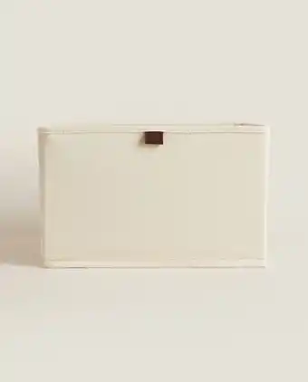 ZARA HOME Caixa de arrumação dobrável promoção