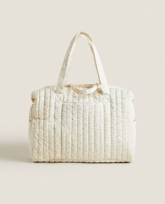 ZARA HOME Mala de maternidade folhinhas promoção