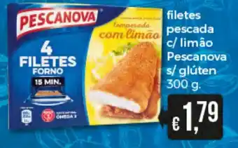 Bolama Filetes Pescada C/Limão S/Glúten 300g promoção