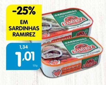 Minipreço Sardinhas Ramirez promoção
