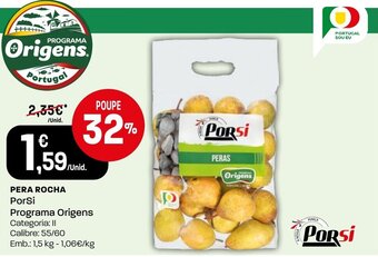 Intermarché Pera Rocha promoção