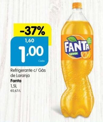 Minipreço Refrigerante c/ gas de Laranja Fanta 1.5L promoção