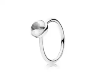 Pandora Anel poetic droplet promoção