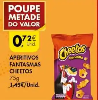 Pingo Doce Aperativos Fantasmas Cheetos 75g promoção