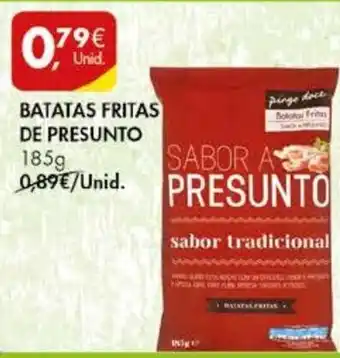 Batatas Fritas de Presunto 185g