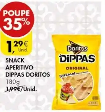 Pingo Doce Snack Aperitivo Dippas Doritos 180g promoção