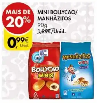 Pingo Doce Mini Bollycao/Manhãzitos 90g promoção