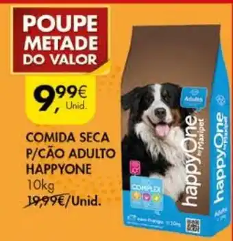 Comida Seca P/Cão Adulto HappOne 10kg