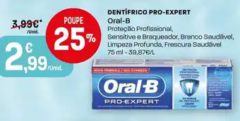 Intermarché Dentrifico Pro-Expert Oral B 75ml promoção