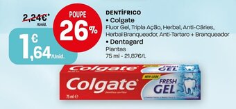 Intermarché Dentrifico Colgate 75ml promoção