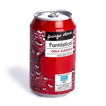 Pingo Doce Refrigerante com gás coca lata pingo doce promoção