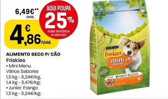 Intermarché Alimento Seco p/ Cao Friskies promoção