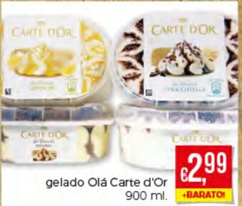 Bolama Gelado Olà Carte D'OR 900ml promoção