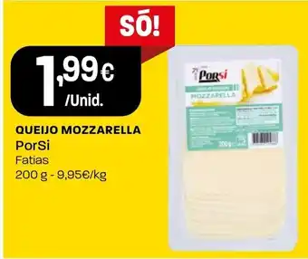 Intermarché Queijo Mozzarela PorSi 200g promoção