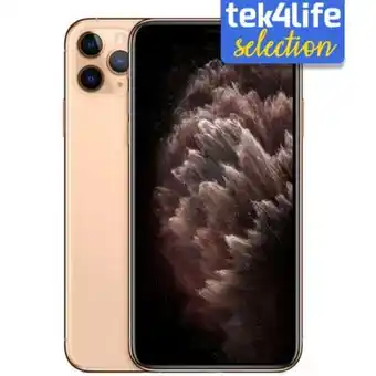 Tek4life Smartphone apple iphone 11 pro max 256gb gold - recondicionado grade a+ promoção