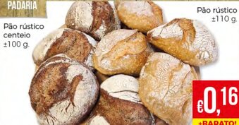 Bolama Pão Rústico Centeio +100g promoção