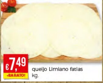 Queijo Limiano Fatias
