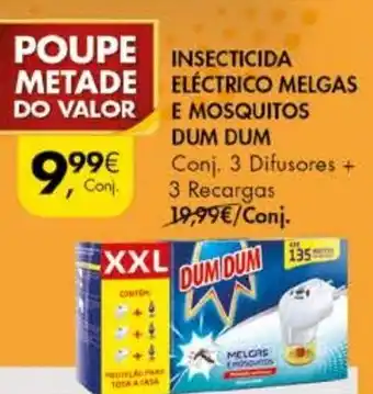 Pingo Doce Insecticida Elétrico Melgas e Mosquitos Dum Dum promoção