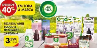 Pingo Doce Recarga White Bouquet Freshmatic promoção