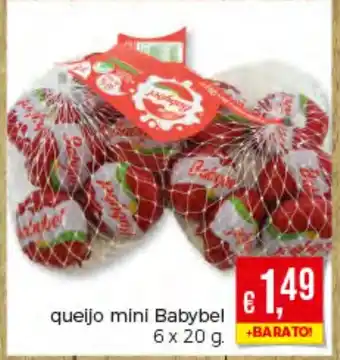 Bolama Queijo mini Babybel 6x20g promoção